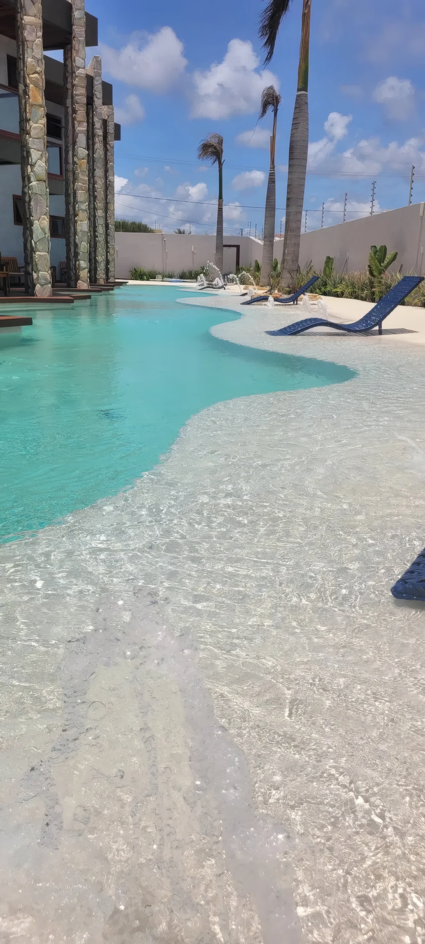 Casa a beira mar com piscina paradisíaca, casa 4, Piscina