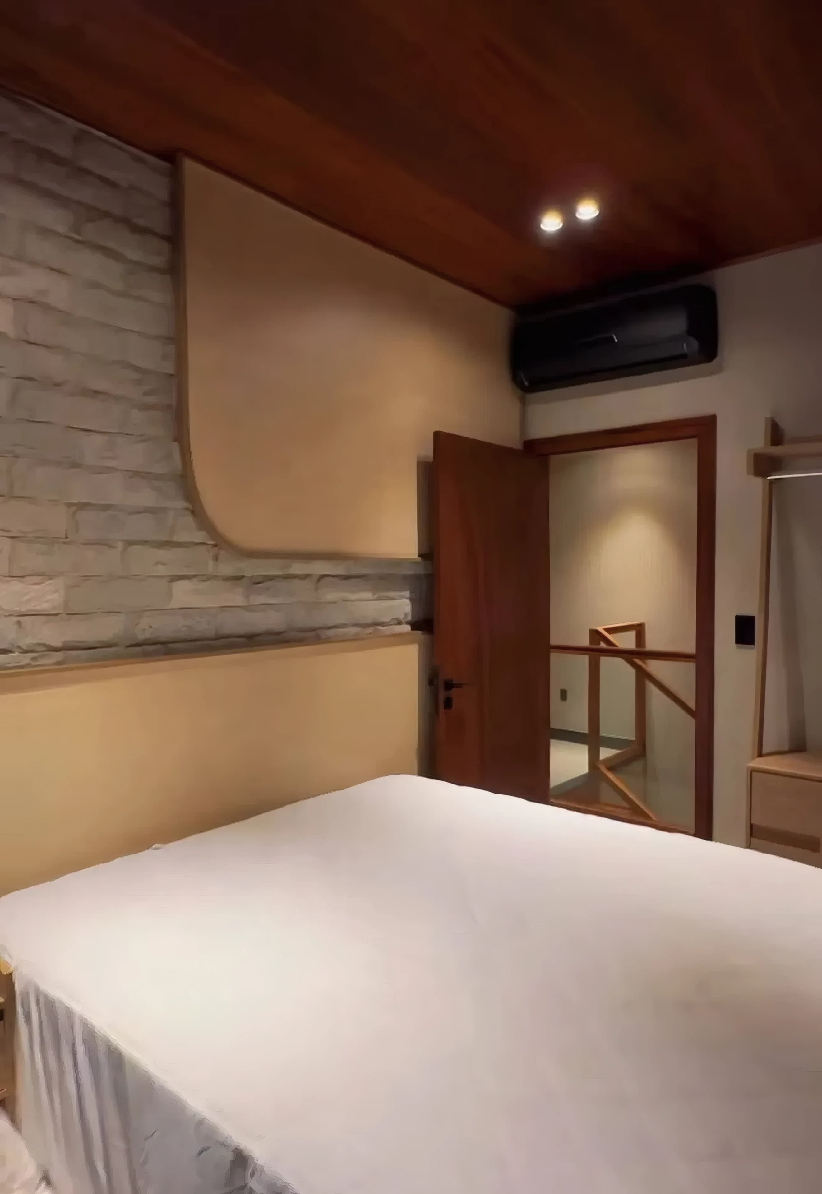 Casa a beira mar com piscina paradisíaca, casa 5, Quarto 1