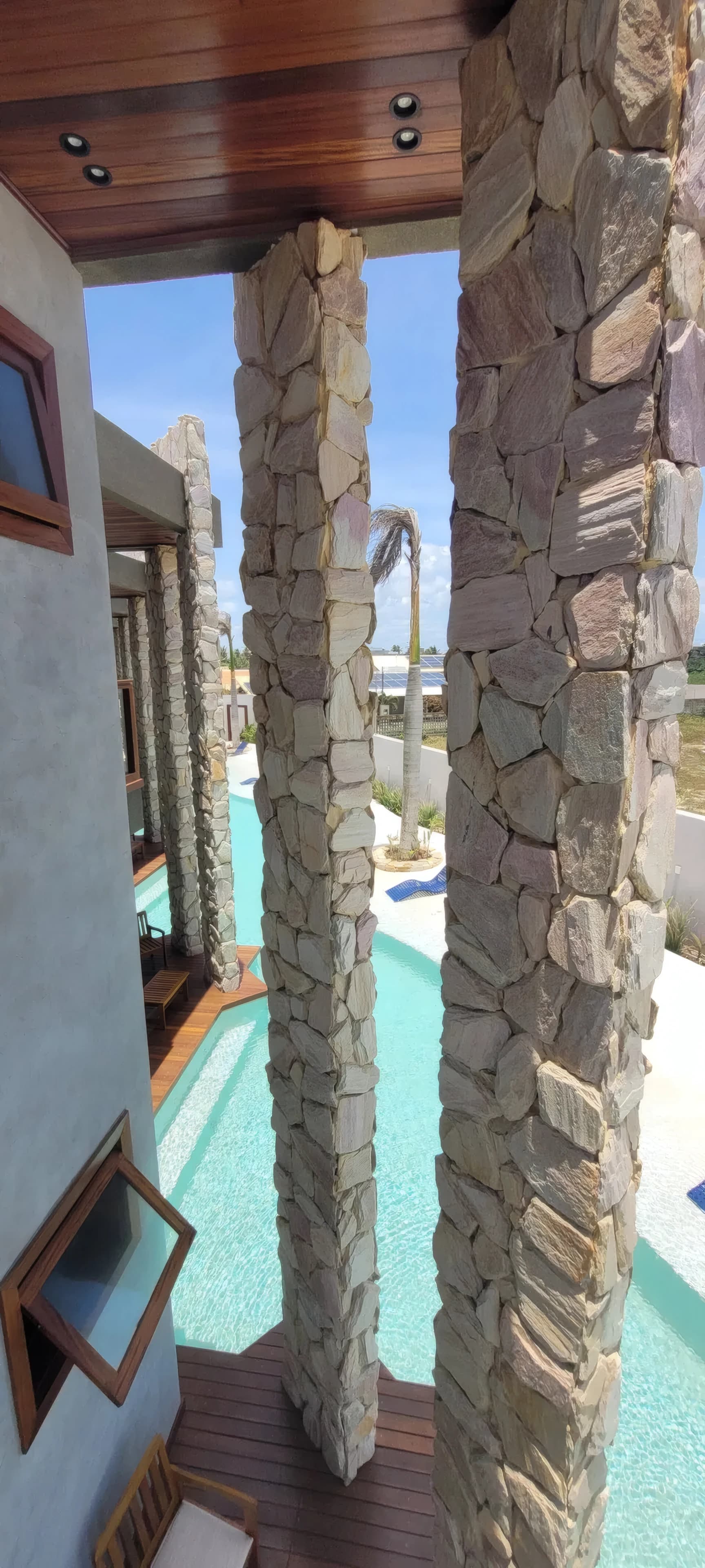 Casa a beira mar com piscina paradisíaca, casa 4, Piscina
